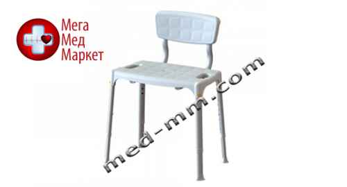 Купить Стілець для ванної і душа зі спинкою KING-SSB-00 цена, характеристики, отзывы